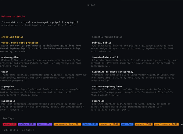 Skulto skill creation demo